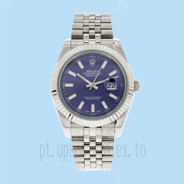Rolex Datejust Masculino 116334BLSJ 41mm Tom Prata Automático - Image 2