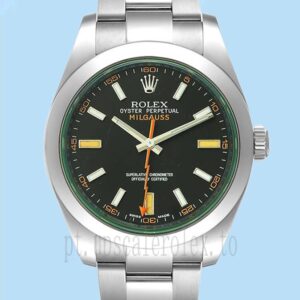 Rolex Milgauss m116400gv-0001 40mm Masculino Tom Prata