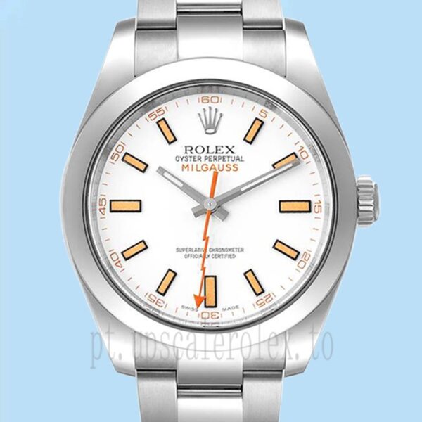 Rolex Milgauss Masculino 40mm 116400-72400 Assistir Tom Prata