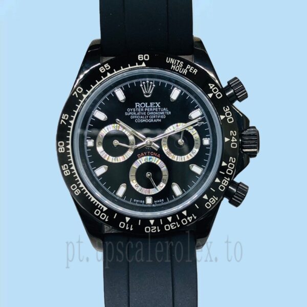 Rolex Daytona Masculino 40mm 116500 Mostrador Preto - Image 2