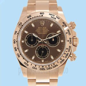 Rolex Daytona Masculino 40mm m116505-0013 Mostrador Marrom Pulseira Ostra