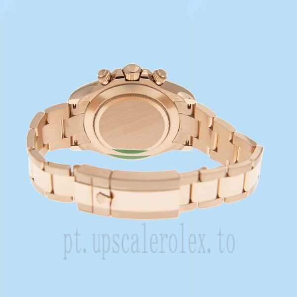 Rolex Daytona Masculino 40mm m116505-0013 Mostrador Marrom Pulseira Ostra - Image 4