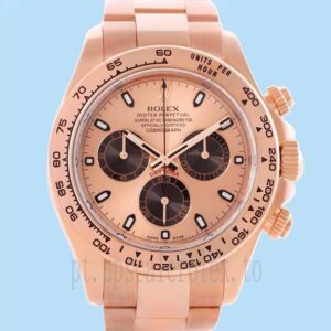 Rolex Daytona m116505-0009 Masculino 40mm Tom De Ouro Rosa
