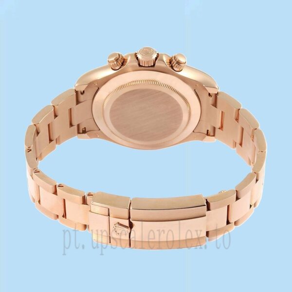 Rolex Daytona m116505-0009 Masculino 40mm Tom De Ouro Rosa - Image 4