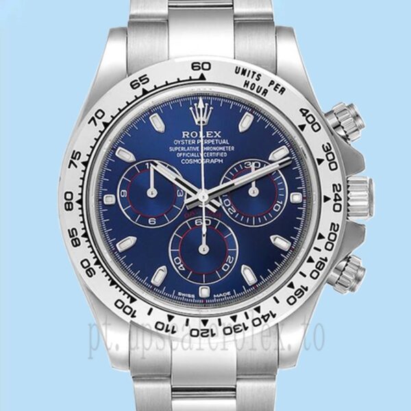Rolex Daytona 40mm Masculino m116509-0071 Mostrador azul