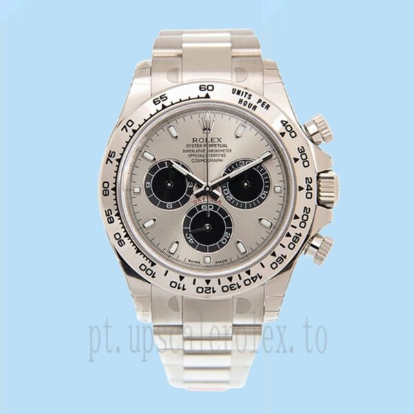 Rolex Daytona m116509-0072 Masculino 40mm Tom Prata Assistir - Image 2