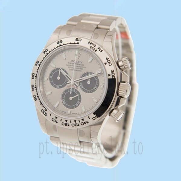 Rolex Daytona m116509-0072 Masculino 40mm Tom Prata Assistir - Image 3