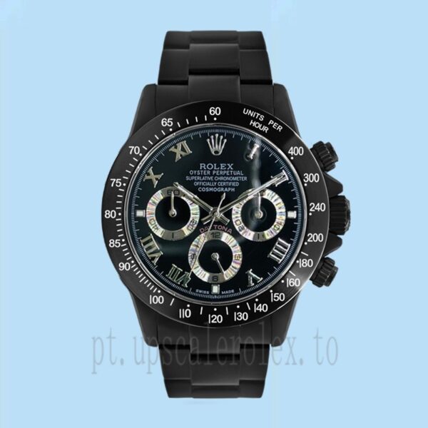 Rolex Daytona 40mm Masculino 116520 Mostrador Preto Automático - Image 2