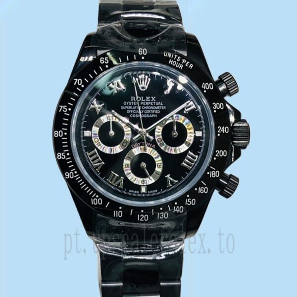 Rolex Daytona 40mm Masculino 116520 Mostrador Preto Automático - Image 5