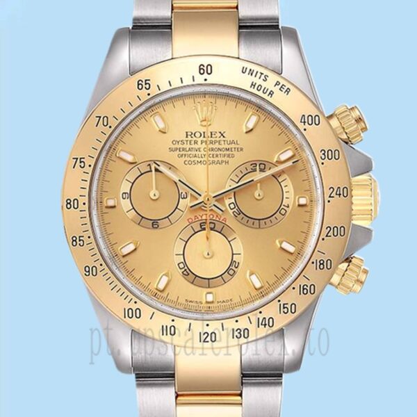 Rolex Daytona Masculino 116503CSO 40mm Mostrador De Champanhe Pulseira Ostra