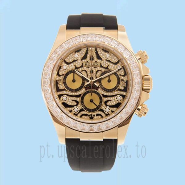Rolex Daytona 40mm 116588TBR-0003 Masculino Automático Tom De Ouro - Image 2