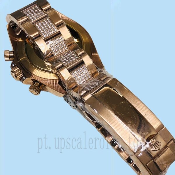 Rolex Daytona 40mm Masculino 116595RBOW-0002 Mostrador Pavimentado Diamante - Image 4