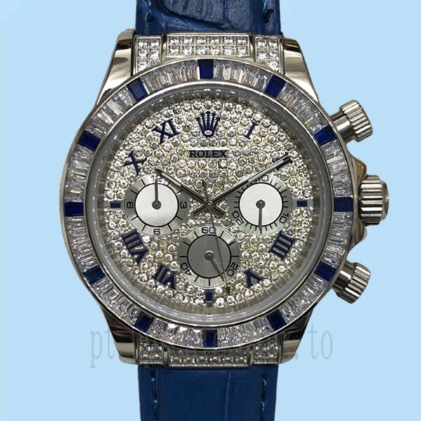Rolex Daytona Masculino 116599-12SA 40mm Assistir Tom Prata
