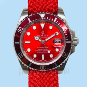 Rolex Submariner 40mm Masculino 116610Coke Alça De Malha Automático