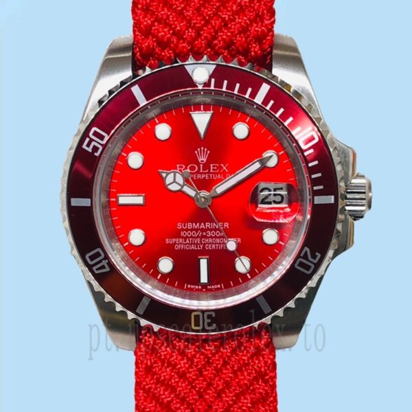 Rolex Submariner 40mm Masculino 116610Coke Alça De Malha Automático
