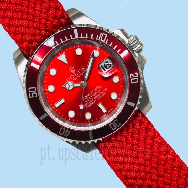 Rolex Submariner 40mm Masculino 116610Coke Alça De Malha Automático - Image 2