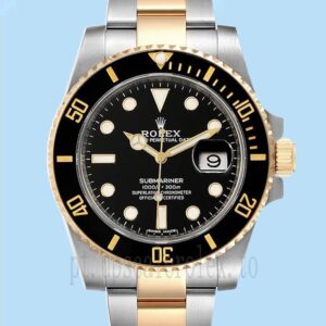Rolex Submariner Masculino 40mm 116613-LN-97203 Tom Prata Pulseira Ostra