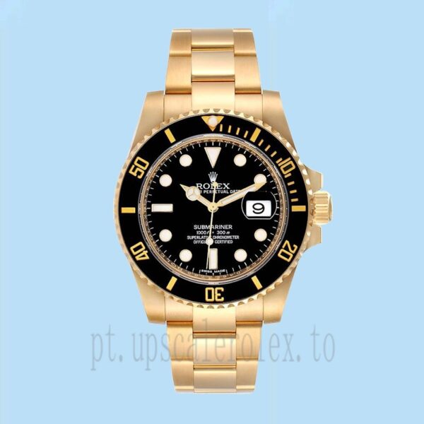 Rolex Submariner 40mm Masculino 116618LN-97208 Assistir Mostrador Preto - Image 2