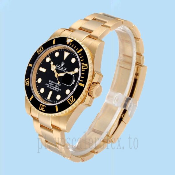 Rolex Submariner 40mm Masculino 116618LN-97208 Assistir Mostrador Preto - Image 3