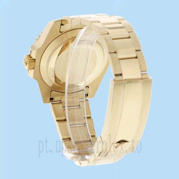 Rolex Submariner 40mm 116618LB Masculino Pulseira Ostra Mostrador Preto - Image 4