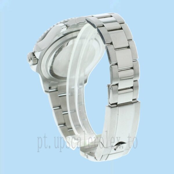 Rolex Yacht-master 40mm 116622BKSO Masculino Tom Prata Pulseira Ostra - Image 4