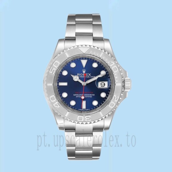 Rolex Yacht-master Masculino 116622BLSO 40mm Tom Prata - Image 2