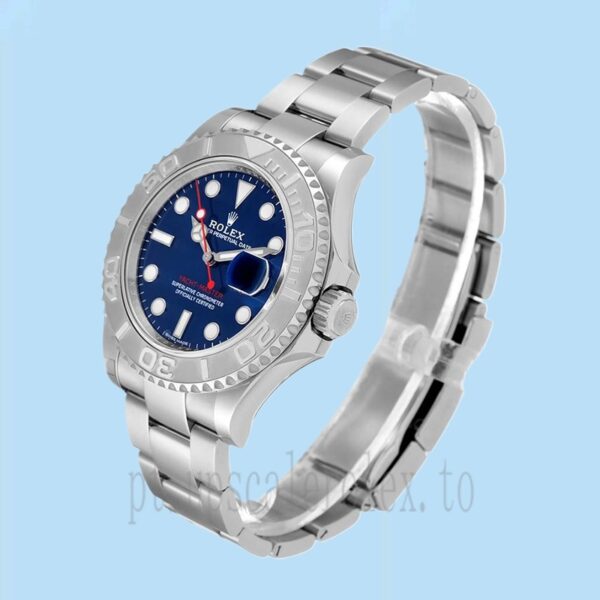 Rolex Yacht-master Masculino 116622BLSO 40mm Tom Prata - Image 3