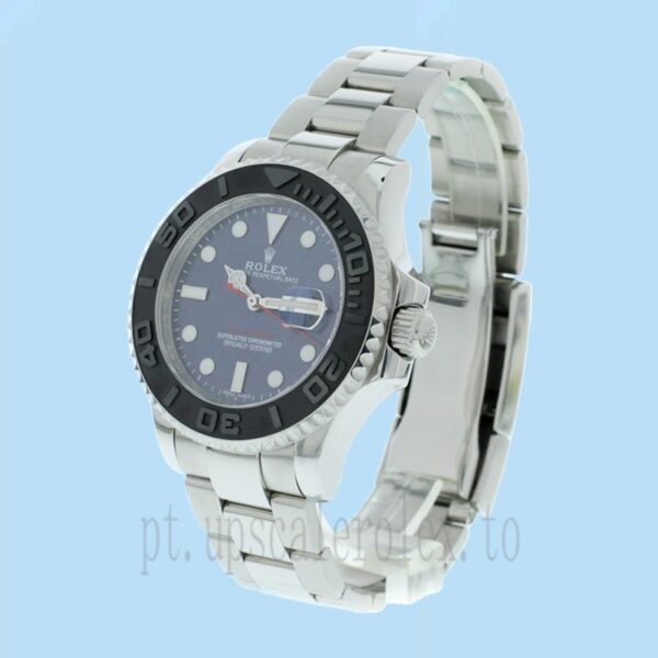 Rolex Yacht-master 40mm 116622LN Masculino Assistir Pulseira Ostra - Image 3