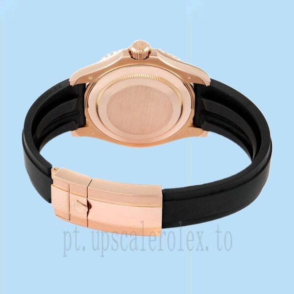 Rolex Yacht-master Masculino 116655BKSR 40mm Mostrador Preto - Image 4
