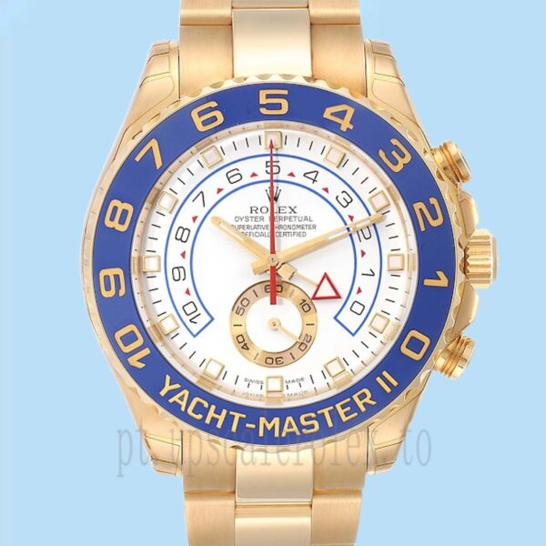 Rolex Yacht-master 116688-78218 Masculino 44mm Automático Tom De Ouro