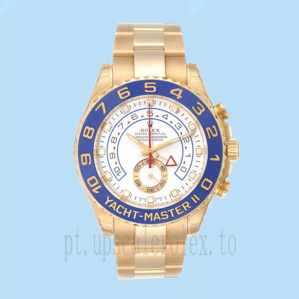 Rolex Yacht-master 116688-78218 Masculino 44mm Automático Tom De Ouro - Image 2