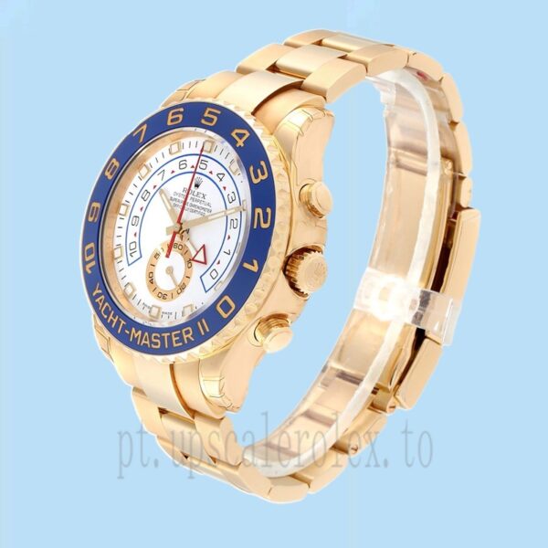 Rolex Yacht-master 116688-78218 Masculino 44mm Automático Tom De Ouro - Image 3