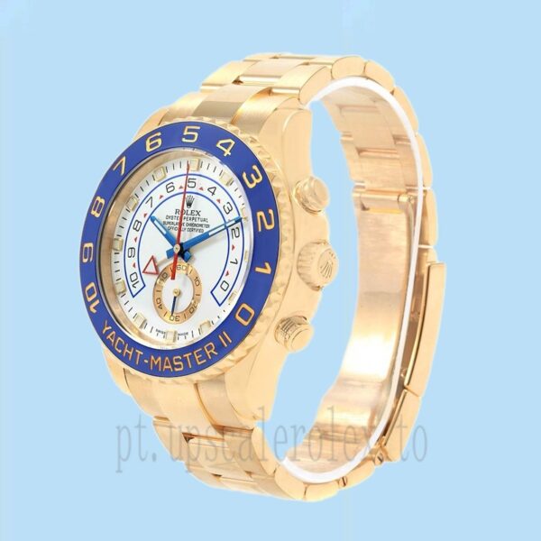 Rolex Yacht-master Masculino 116688WSO 44mm Assistir Mostrador Branco - Image 3