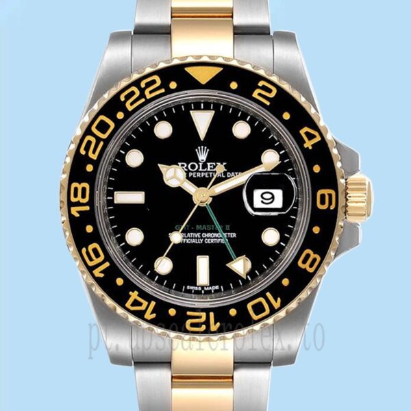 Rolex Gmt Master Masculino 40mm 16713BKSO-1 Automático Pulseira Ostra