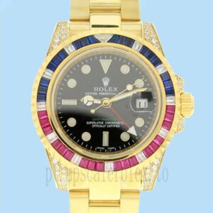 Rolex Gmt Master Masculino 116758 SAru-78208 40mm Automático Pulseira Ostra