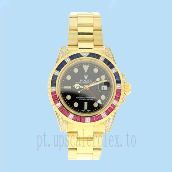 Rolex Gmt Master Masculino 116758 SAru-78208 40mm Automático Pulseira Ostra - Image 2