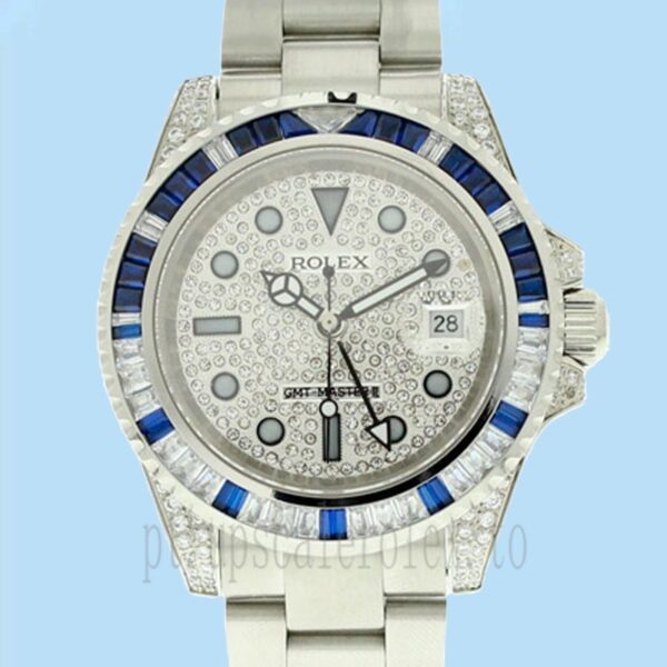 Rolex Gmt Master 116759sa-78209 40mm Masculino Tom Prata