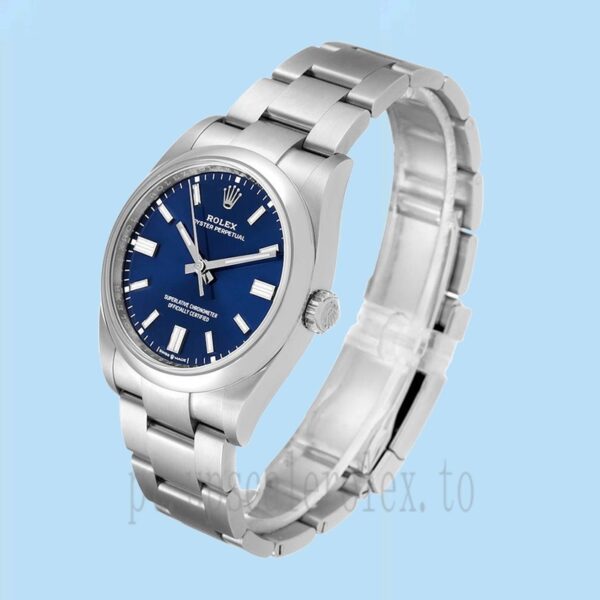 Rolex Oyster Perpetual m126000-0003 36mm Unissex Mostrador azul - Image 3