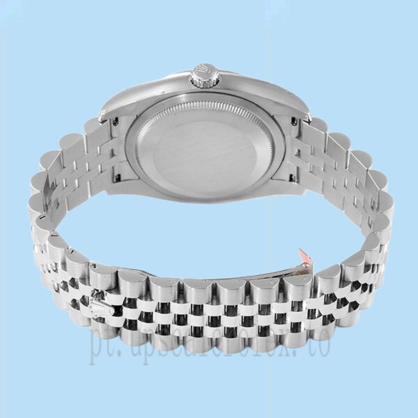 Rolex Datejust m126200-0005 Masculino 36mm Pulseira Ostra Mostrador azul - Image 4