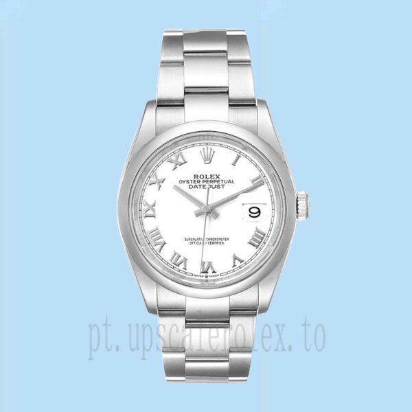 Rolex Datejust 36mm m126200-0008 Masculino Assistir Pulseira Ostra - Image 2
