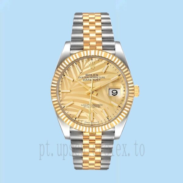 Rolex Datejust M126233-0037 Masculino 36mm Tom Prata - Image 2