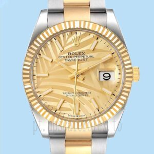 Rolex Datejust M126233-0038 Masculino 36mm Tom Prata
