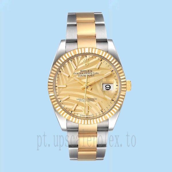 Rolex Datejust M126233-0038 Masculino 36mm Tom Prata - Image 2