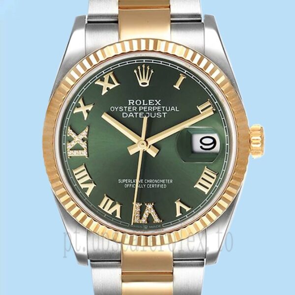 Rolex Datejust m126233-0026 36mm Masculino Assistir