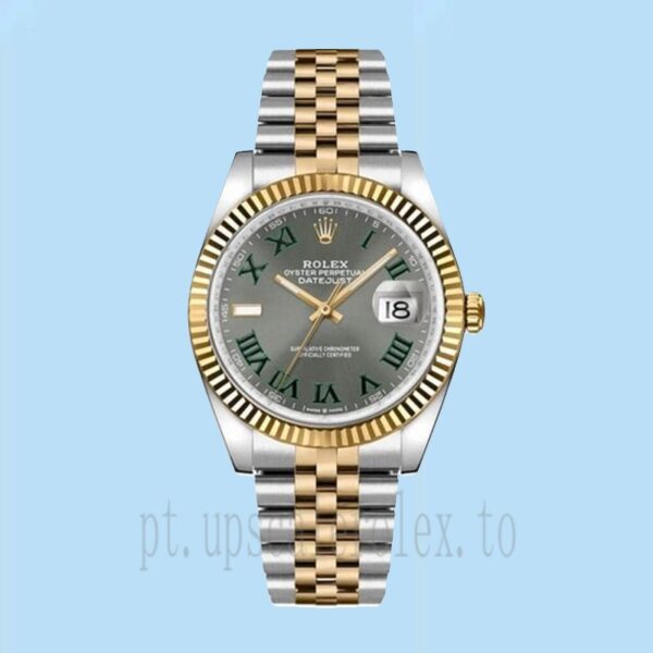 Rolex Datejust 36mm m126233-0035 Masculino Assistir Mostrador De Wimbledon - Image 2
