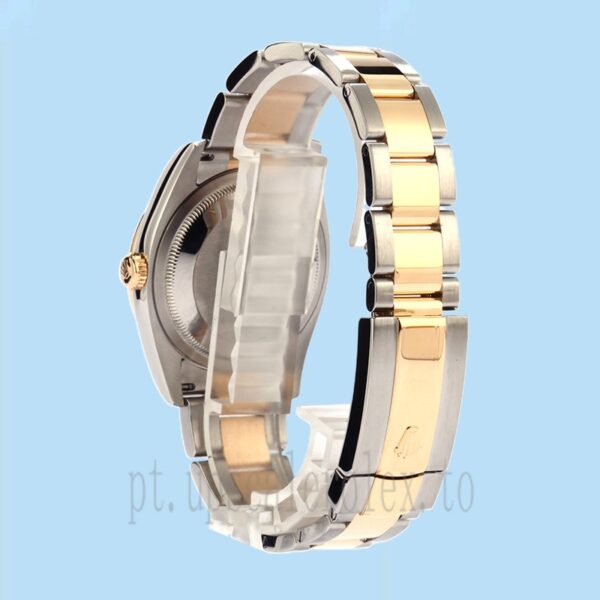 Rolex Datejust Masculino m126233-0036 36mm Tom Prata Pulseira Jubileu - Image 3