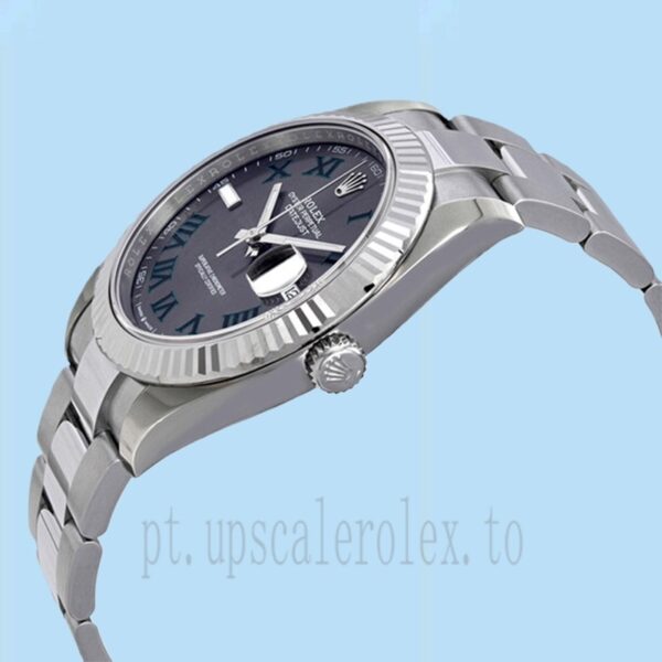 Rolex Datejust Masculino m126234-0046 36mm Tom Prata - Image 3