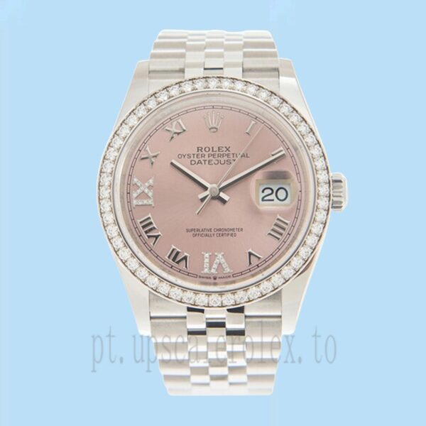Rolex Datejust 36mm Senhoras m126284rbr-0023 Mostrador rosa Assistir - Image 2