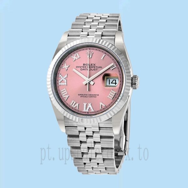 Rolex Datejust Senhoras m126234-0031 36mm Tom Prata - Image 2