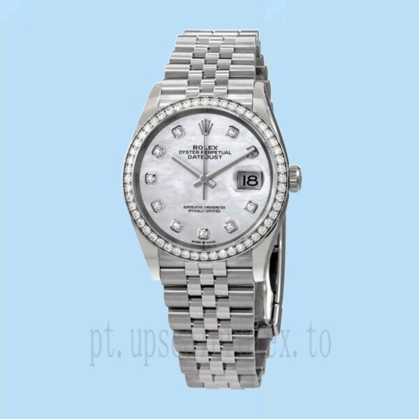 Rolex Datejust m126284rbr-0011 36mm Senhoras Automático Mostrador Madrepérola - Image 2